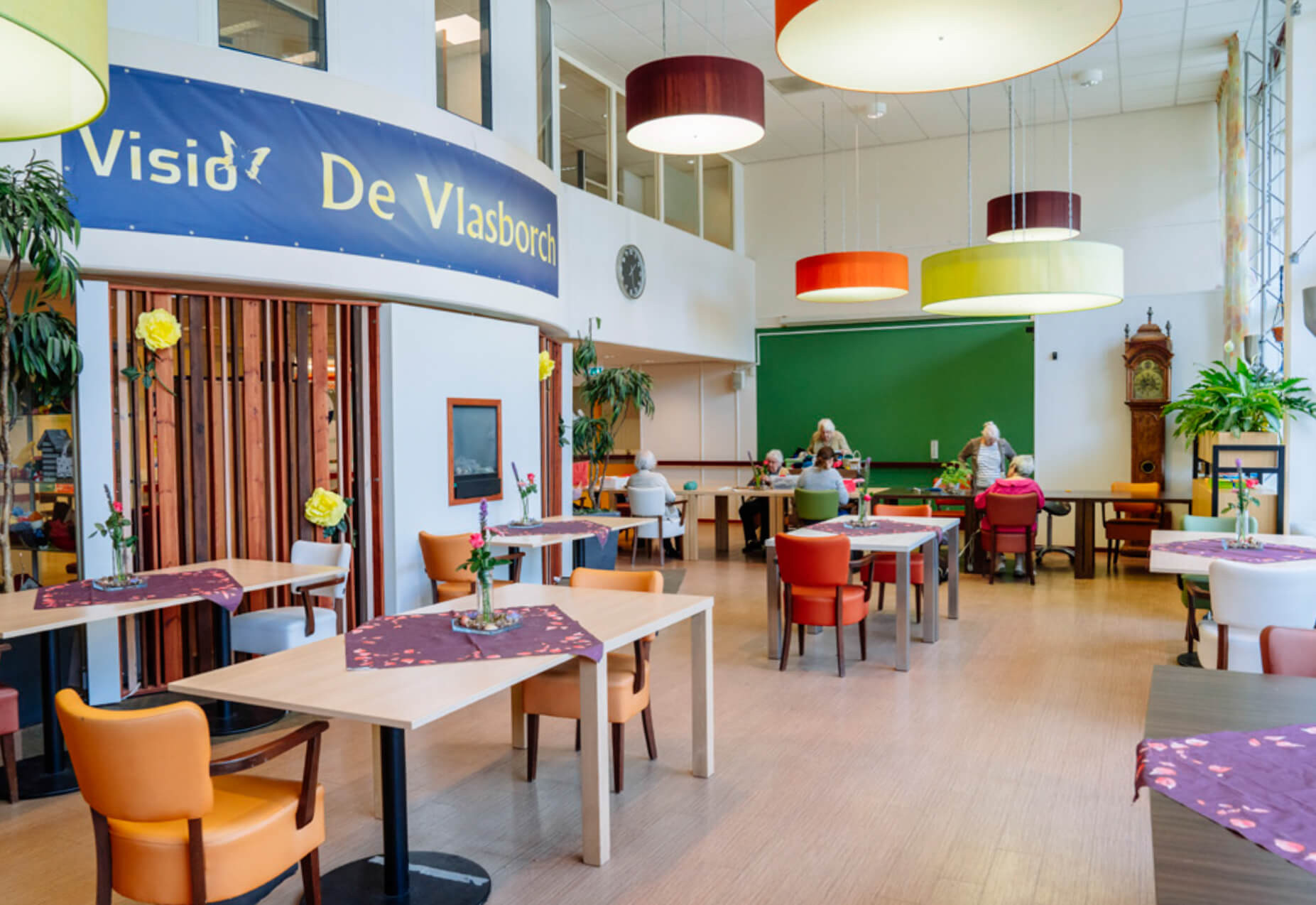 Visio de Vlasborch, foto van de kantine